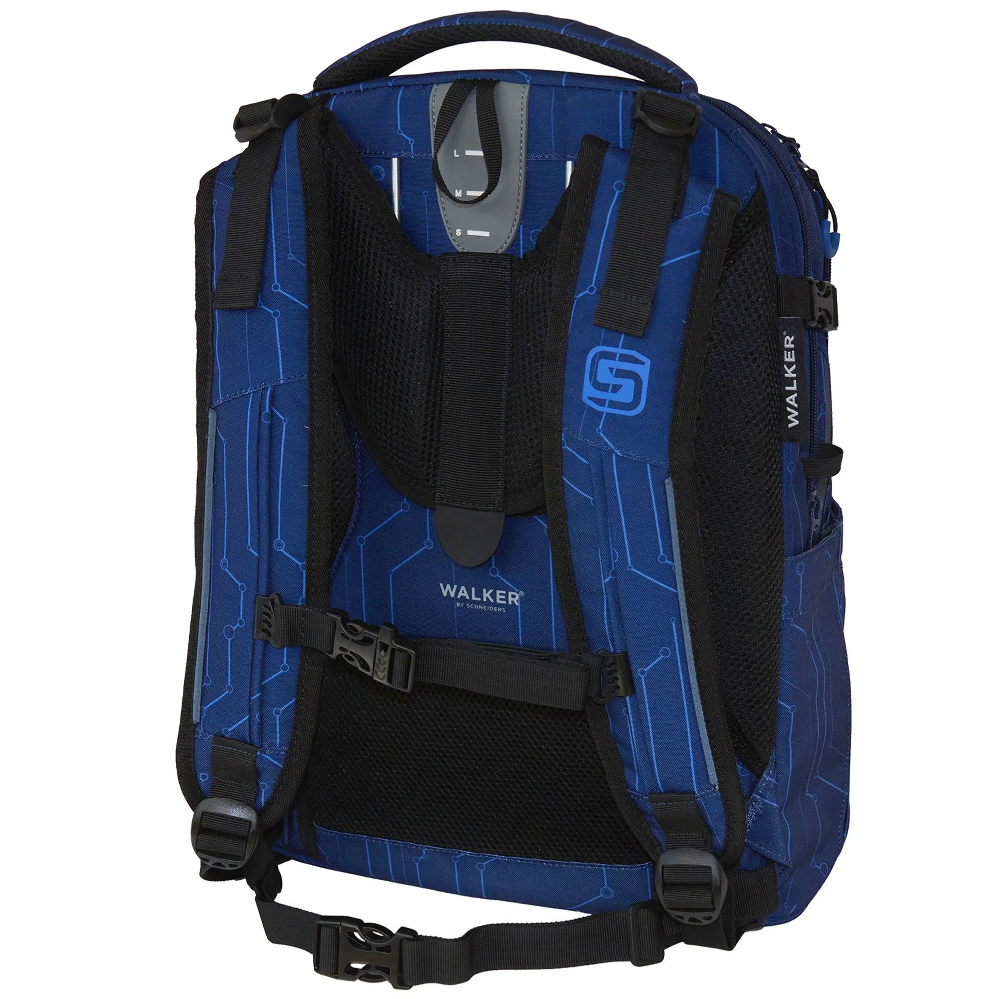 Rucsac Elite Wizzard Albastru Cyber Walker