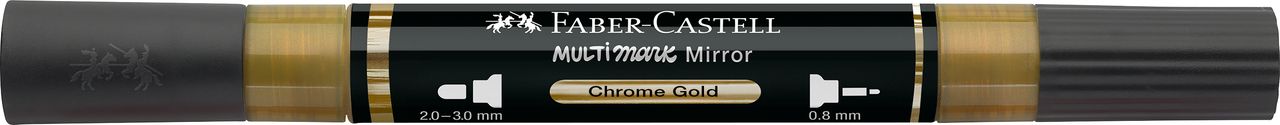 Marker Acrilic Multimark Cul. 550 Auriu Efect Oglinda Faber-Castell