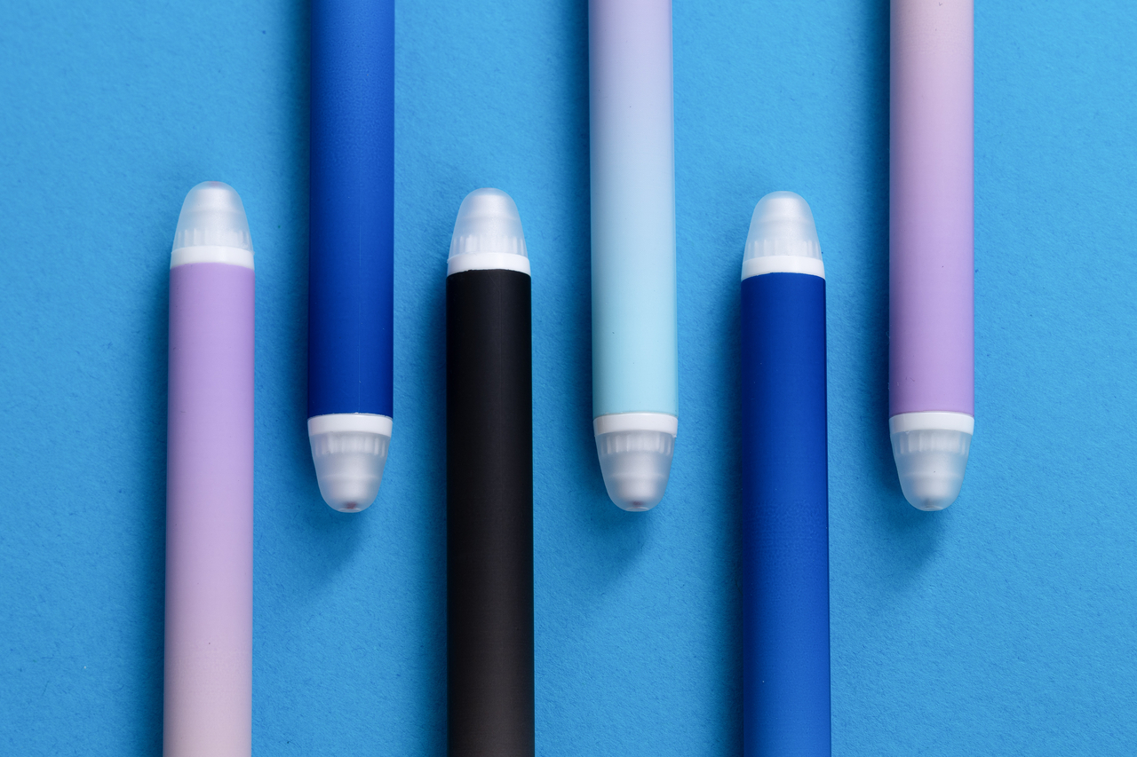 Roller 0.7 Mm Albastru Erase-It Click Albastru-Bleumarin Eberhard Faber