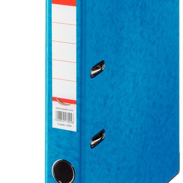 Biblioraft Marmorat 5cm Albastru Rainbow Esselte