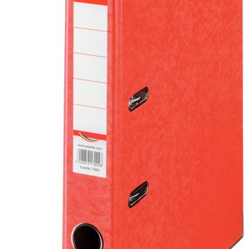 Biblioraft Marmorat 5cm Rosu Rainbow Esselte