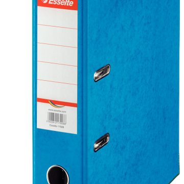 Biblioraft Marmorat 7.5cm Albastru Rainbow Esselte