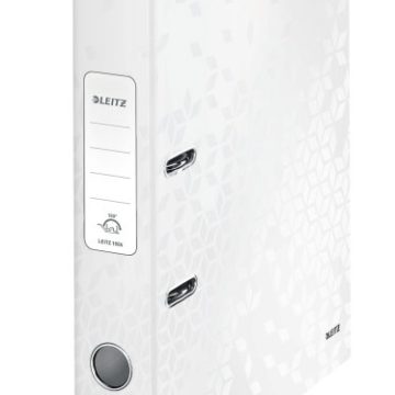 Biblioraft Plastifiat 5.2cm Alb Metalizat Wow Leitz