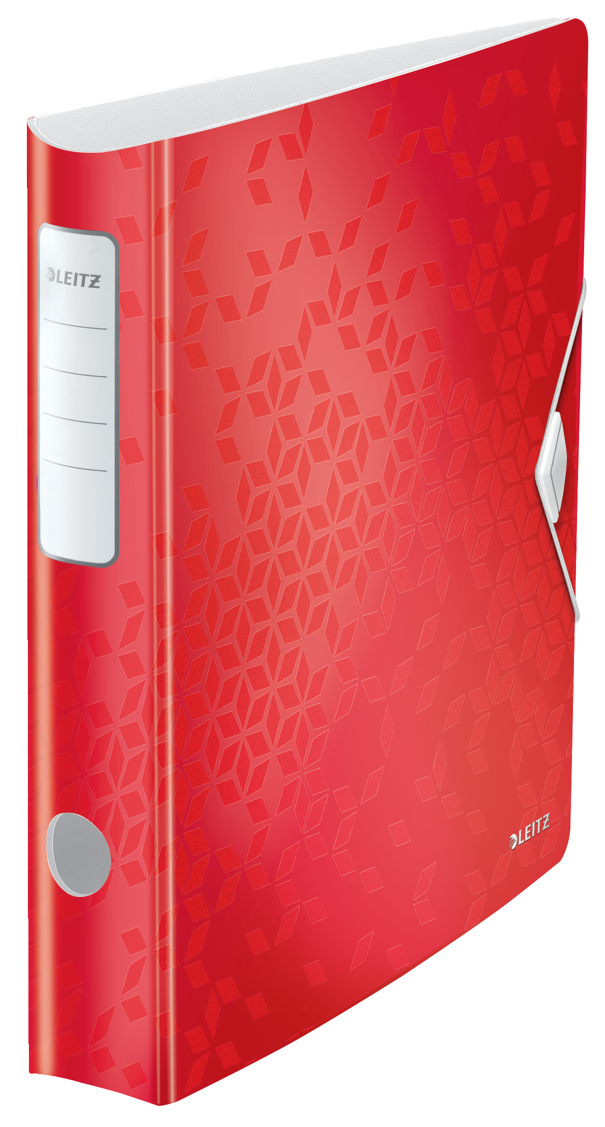Biblioraft Plastifiat 6.5cm 180 Grade Rosu Active Wow Leitz