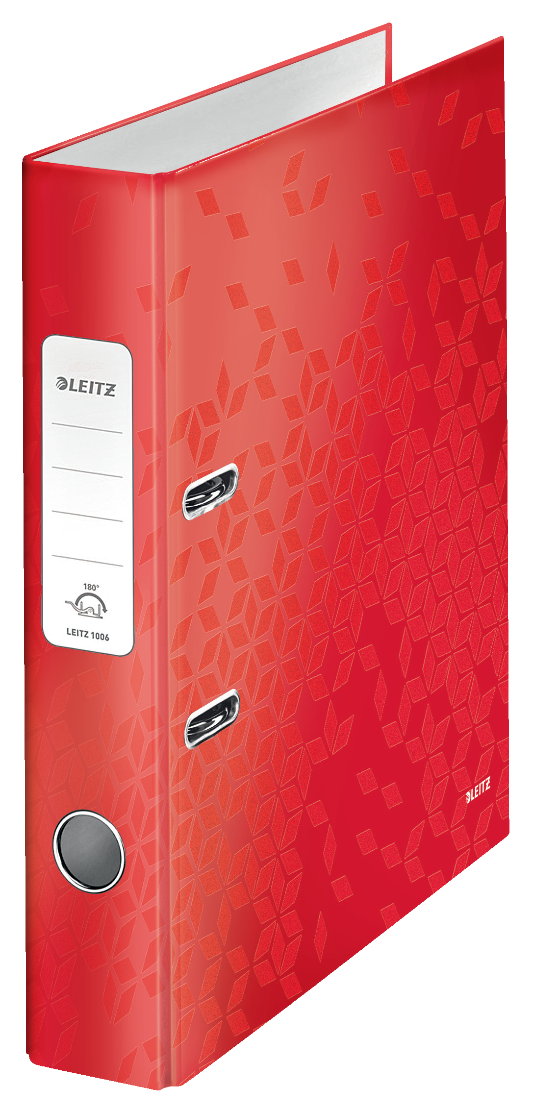 Biblioraft Plastifiat 5.2cm 180 Grade Rosu Wow Leitz