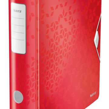 Biblioraft Plastifiat 8.2cm 180 Grade Rosu Active Wow Leitz