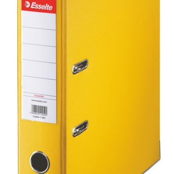Biblioraft Plastifiat 7.5cm Galben Economy Esselte