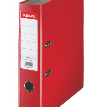 Biblioraft Plastifiat 7.5cm Rosu Economy Esselte