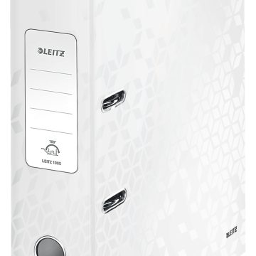 Biblioraft Plastifiat 8cm 180Grade Alb Wow Leitz