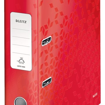 Biblioraft Plastifiat 8cm 180 Grade Rosu Wow Leitz
