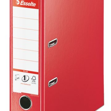 Biblioraft Plastifiat Int-Ext 8cm Rosu Jumbo Plus Esselte