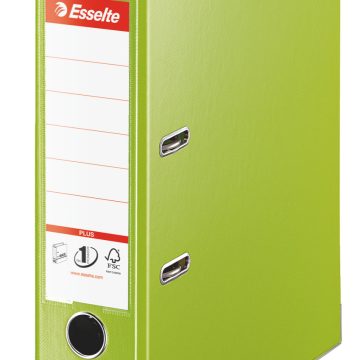Biblioraft Plastifiat Int-Ext 8cm Verde Jumbo Plus Esselte