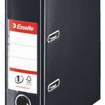 Biblioraft Plastifiat Int-Ext A5 7.5cm Negru Nr1 Power Esselte