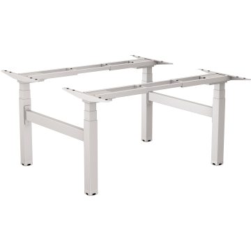 Birou Cu Inaltime Reglabila(Doar Structura) Face To Face Gri Cambio Fellowes