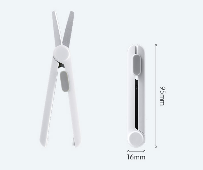 Foarfeca Birou 16cm Telescopica Roz Nusign Deli