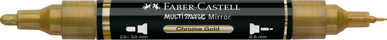Marker Acrilic Multimark Cul. 550 Auriu Efect Oglinda Faber-Castell