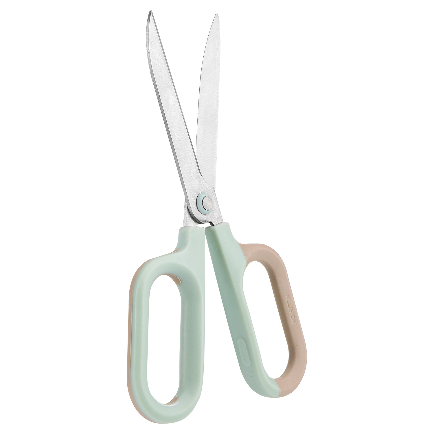 Foarfeca Birou 18cm Bicolora Vernil-Crem Nusign Deli
