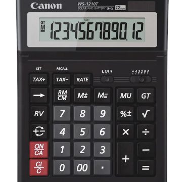 Calculator Birou 12Dig Ws1210T 198X150mm Canon