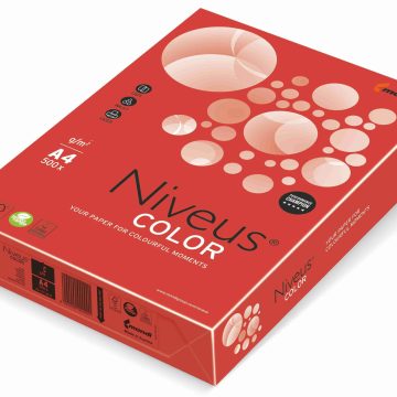 Carton Copiator A4 Rosu Intens 160g 250/Top Co44 Niveus