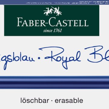 Cartuse Cerneala Mari Albastre 5 Buc/Cutie Faber-Castell