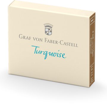 Cartuse Cerneala Mici Turcoaz 6 Buc/Cutie Graf von Faber-Castell