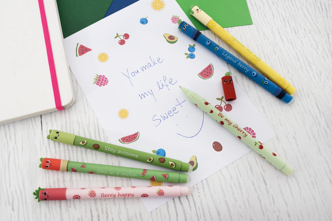 Roller 0.7 Mm Albastru Erasable Avocado Eberhard Faber