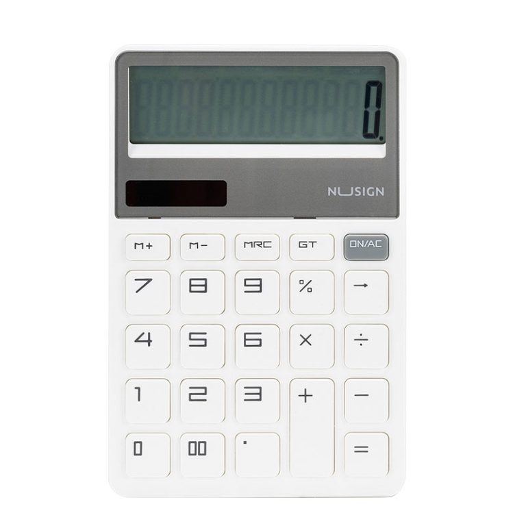 Calculator Birou 12 Dig Alb Nusign Deli