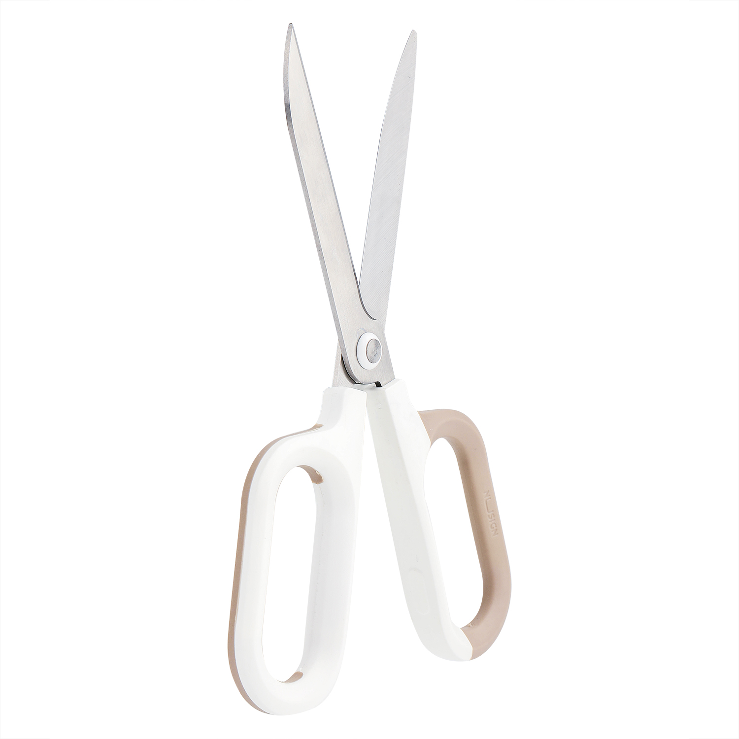 Foarfeca Birou 18cm Bicolora Alb-Crem Nusign Deli