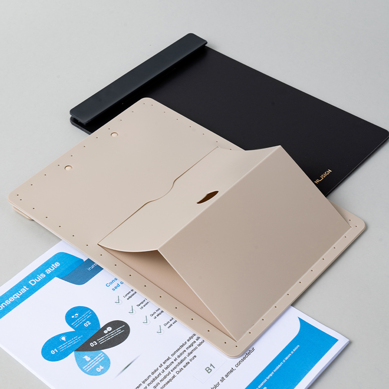 Clipboard Simplu Cu Suport Vertical Gri Nusign Deli