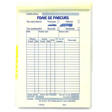 Foi Parcurs Marfa/Persoane A5