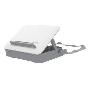 Geanta Laptop Cu Suport Ergonomic Inclus Alba Breyta