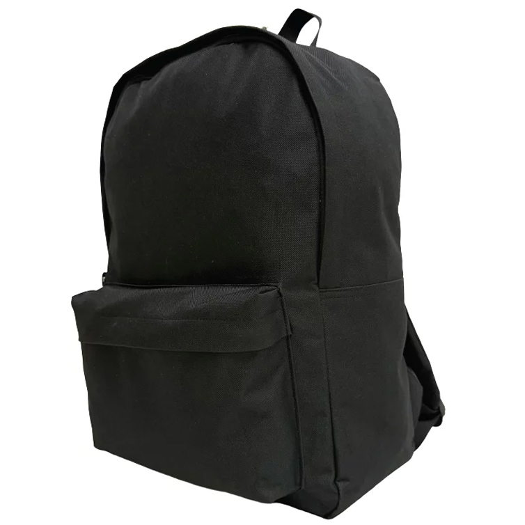 Ghiozdan Gimnaziu Simplu 42*30*14cm Negru 2 Fermoare Pigna
