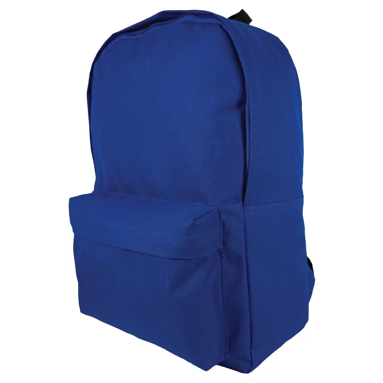 Ghiozdan Gimnaziu Simplu 42*30*14cm Albastru 2 Fermoare Pigna