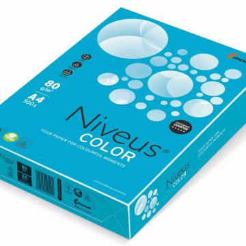 Hartie Copiator A4 Albastru Aqua Intens 80g 500/Top Ab48 Niveus