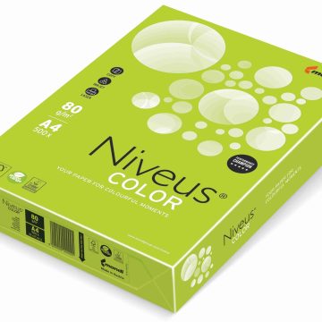 Hartie Copiator A4 Verde Lime Intens 80g 500/Top Lg46 Niveus