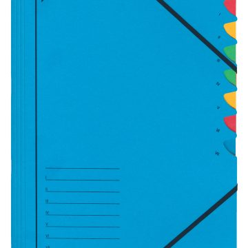 Mapa Carton Cu Elastic 7 Separatoare Fashion Leitz