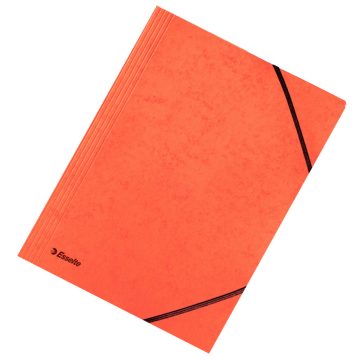 Mapa Carton Cu Elastic Lux Portocalie Esselte