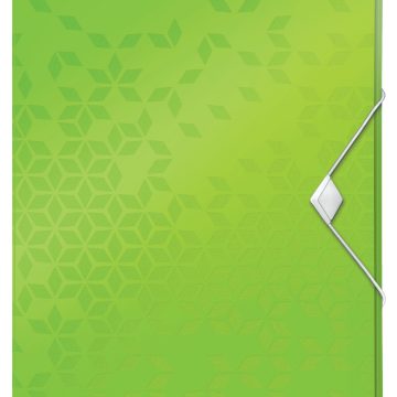Mapa Plastic Cu Burduf 30mm Verde Wow Leitz