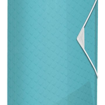 Mapa Plastic Cu Elastic Albastra 150 Coli Reciclabila Colour'Breeze Esselte