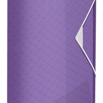 Mapa Plastic Cu Elastic Lavanda 150 Coli Reciclabila Colour'Breeze Esselte