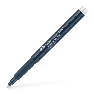 Marker Creativ Alb Faber-Castell