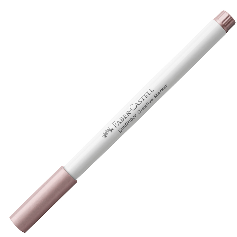 Marker Creativ Goldfaber Rose Metalizat 589 1.5mm Faber-Castell