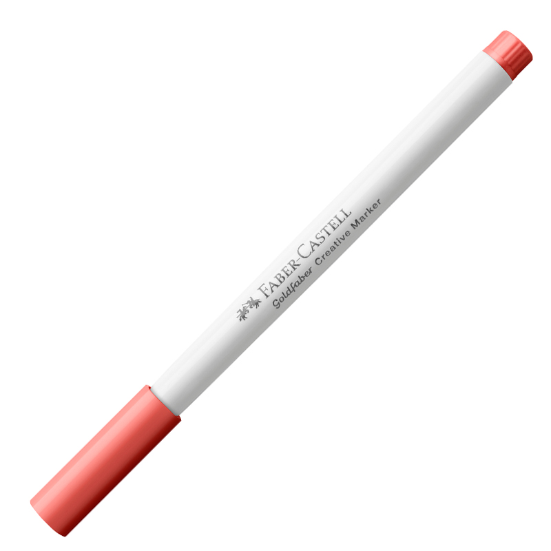 Marker Creativ Goldfaber Rosu Pepene 521 C Faber-Castell