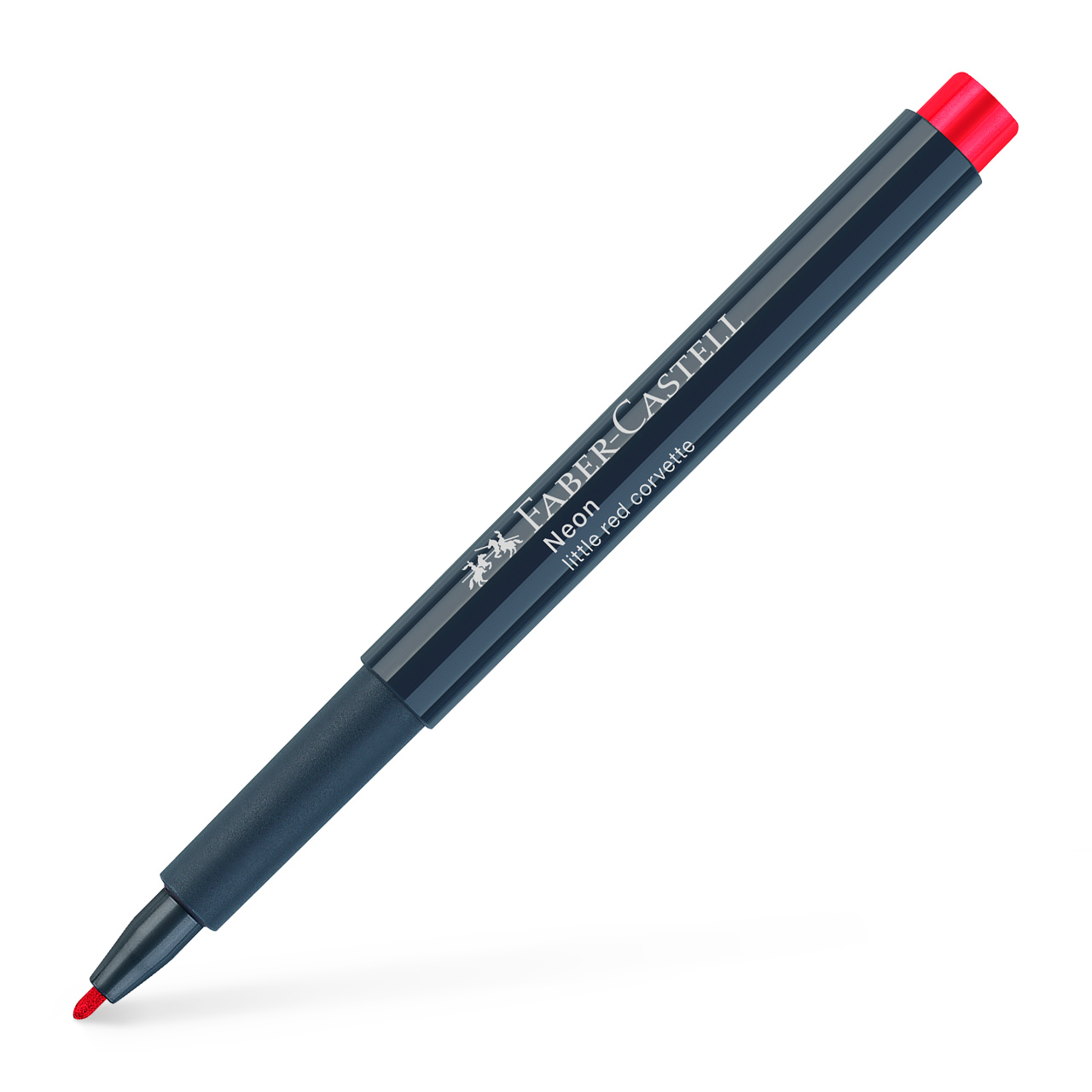 Marker Creativ Rosu Neon Faber-Castell
