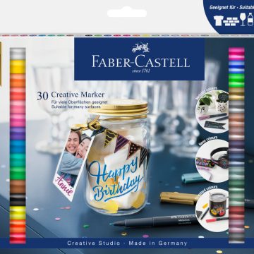 Marker Creativ Set 30 Faber-Castell