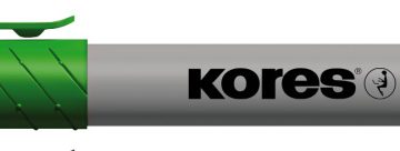Marker Flipchart Verde 3mm Eco Kores