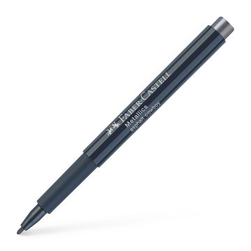 Marker Metallics Gri Asfalt Faber-Castell