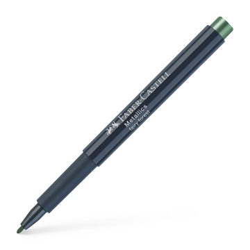 Marker Metallics Verde Padure Faber-Castell