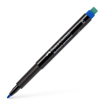 Marker Permanent Albastru M Multimark Faber-Castell