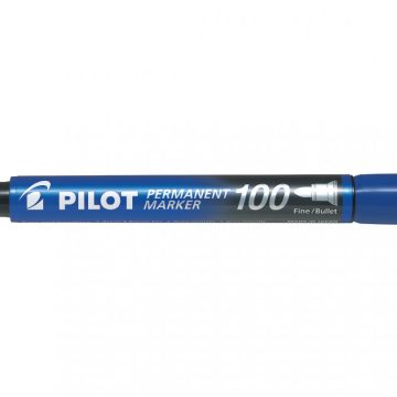 Marker Permanent Albastru Varf Rotund 3mm 100 Pilot